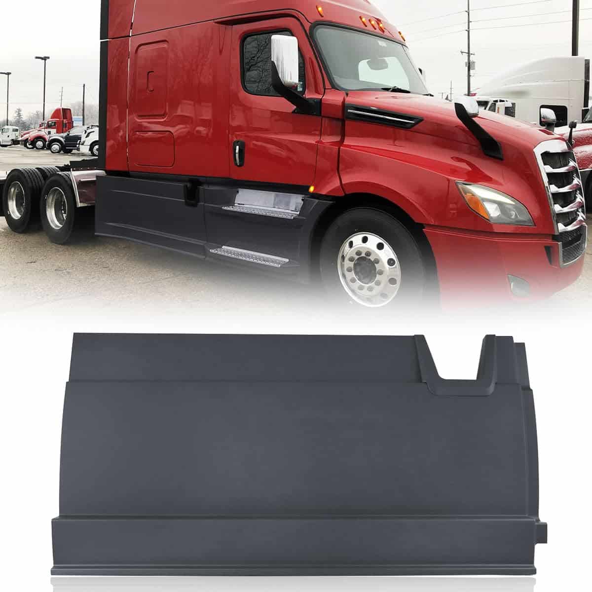 Panel de carenado medio con abertura para tanque Lado