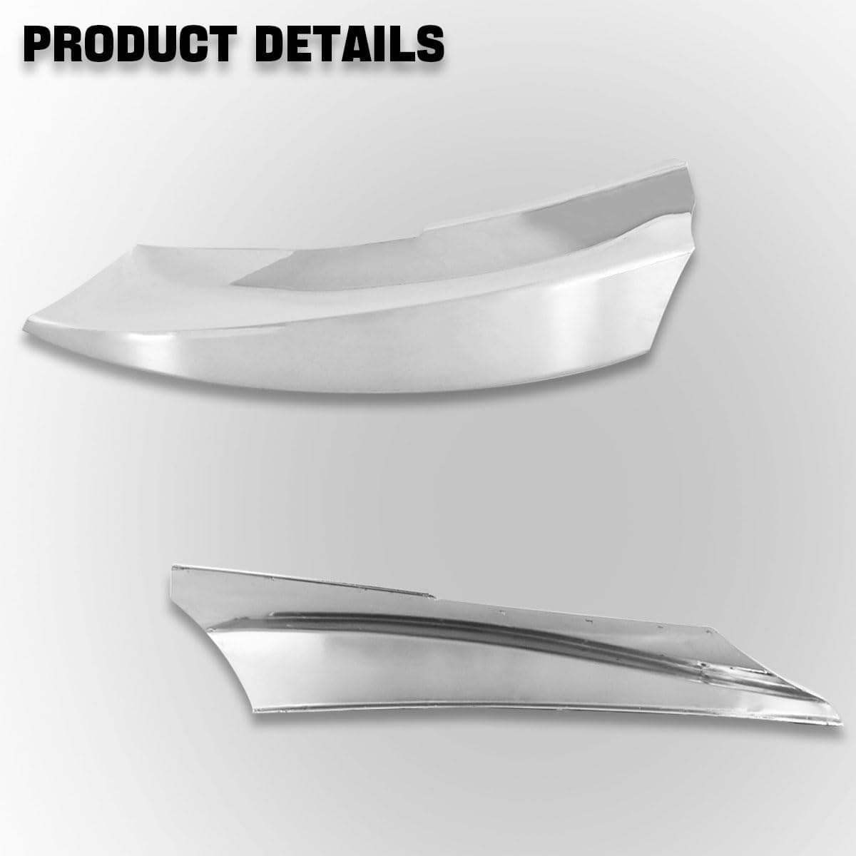 Esquina de parachoques cromada Seassauto compatible con - Imagen 3