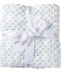 Manta de bebé ultra suave para niñas y -Azul