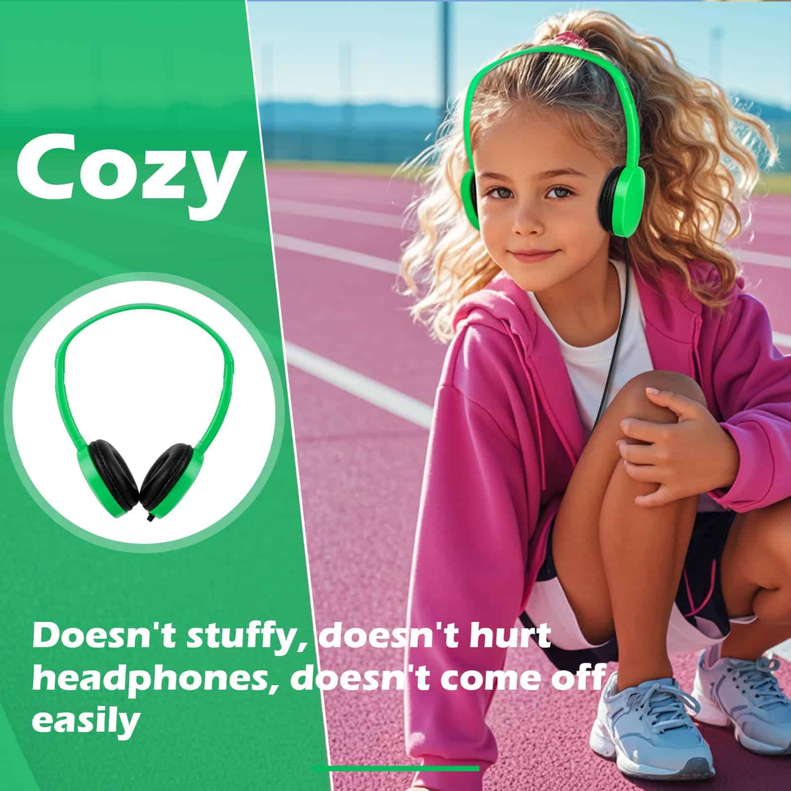 Audífonos para Niños a Granel 30 Piezas para Salones de - Imagen 6