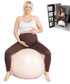 Pelota de parto BABYGO para embarazo y -Nude