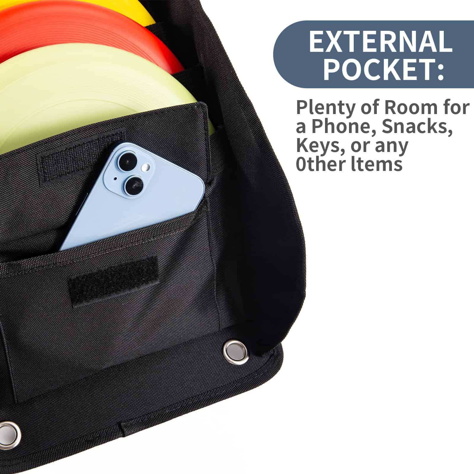 Bolsa para accesorios de Disc Golf - Almacenamiento para - Imagen 3