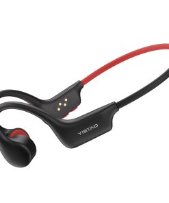 Audífonos de conducción ósea Yistao, Auriculares -Rojo