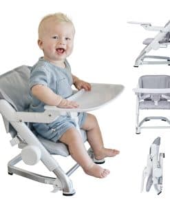 Silla alta de viaje 3 en 1 Feed Me Go para bebés y niños