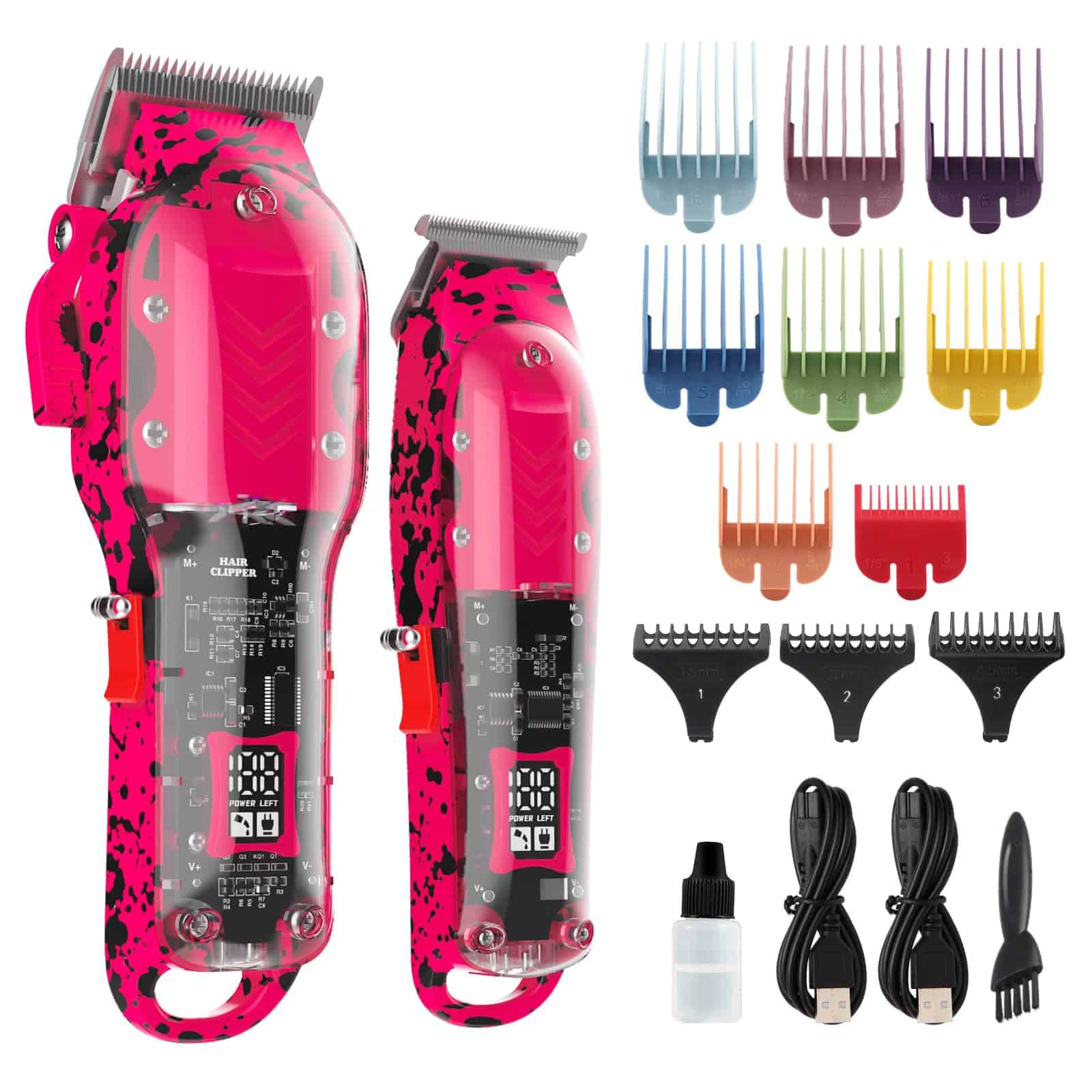 Cortadora de Pelo Profesional para Hombres, Kit de Barbero