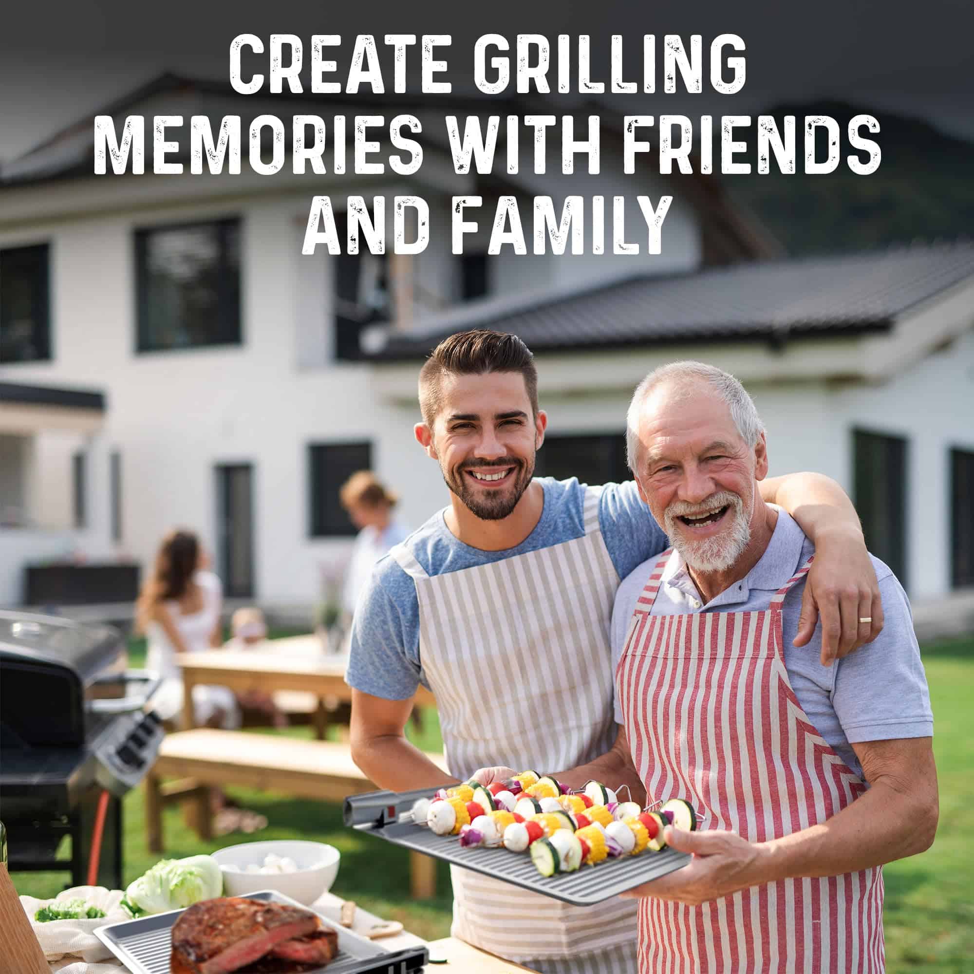 Set de Bandejas para Barbacoa Yukon Glory con Pinzas | - Imagen 5