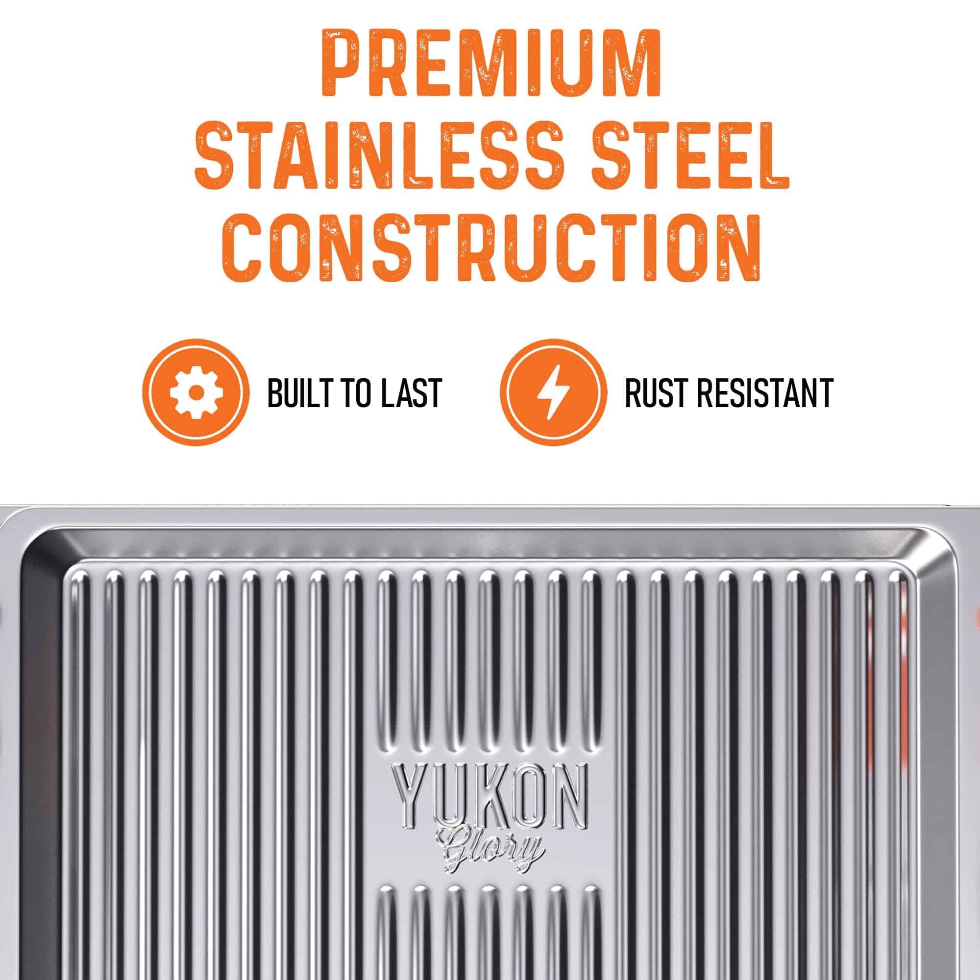 Set de Bandejas para Barbacoa Yukon Glory con Pinzas | - Imagen 7