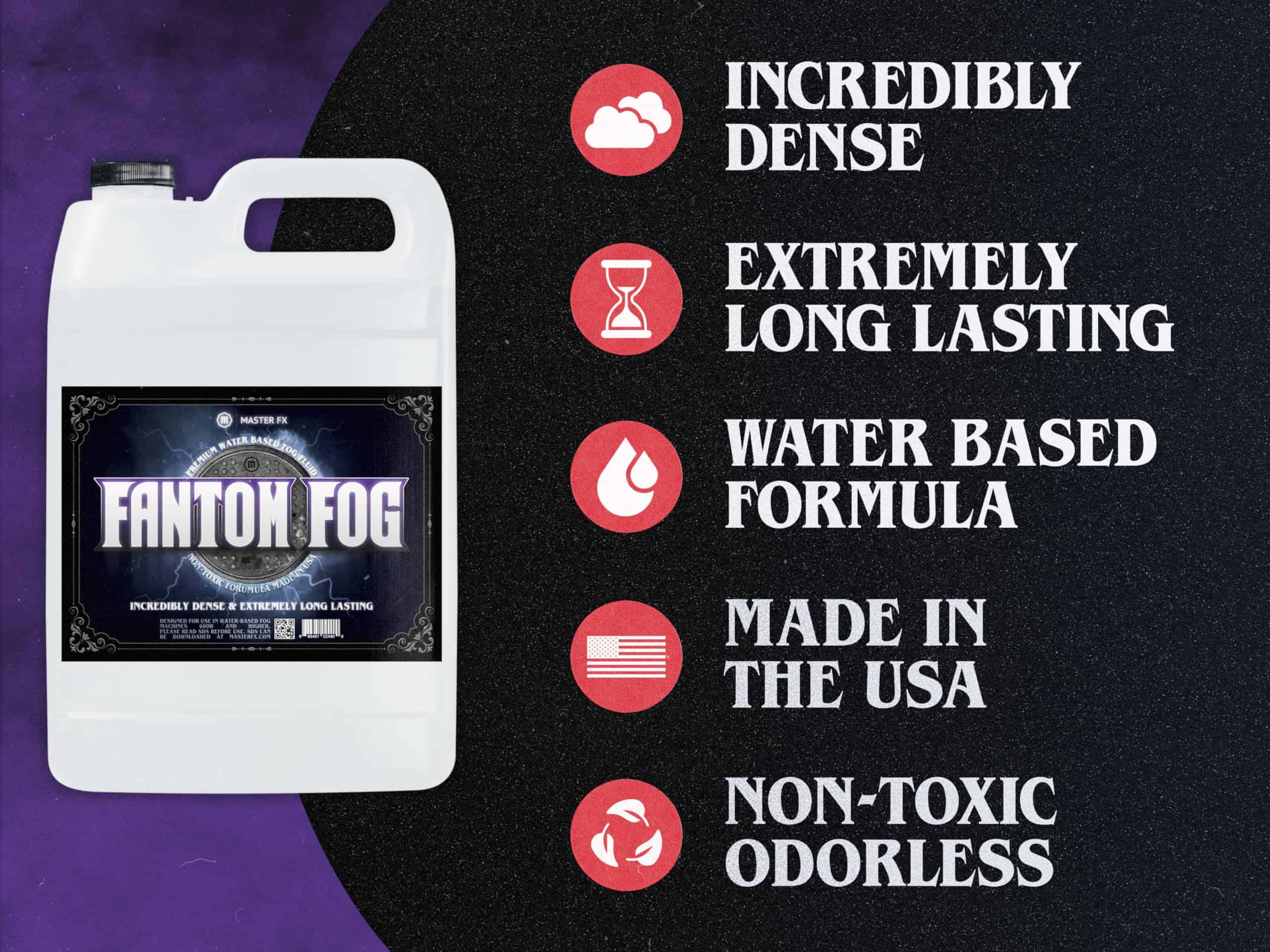 Fantom Fog - Líquido para niebla increíblemente denso y de - Imagen 4