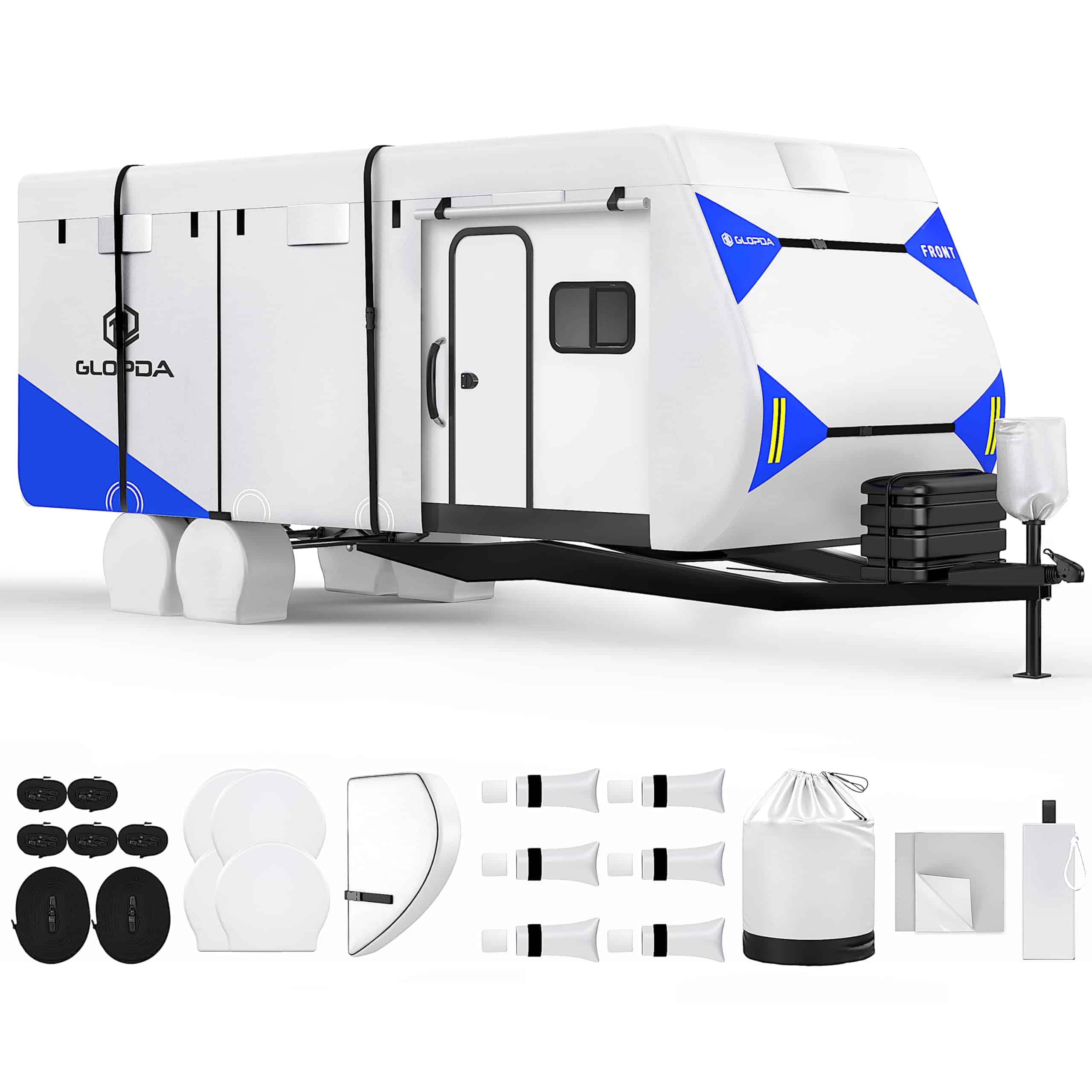 Cubierta para remolque de RV GLOPDA, Cubierta de Viaje para