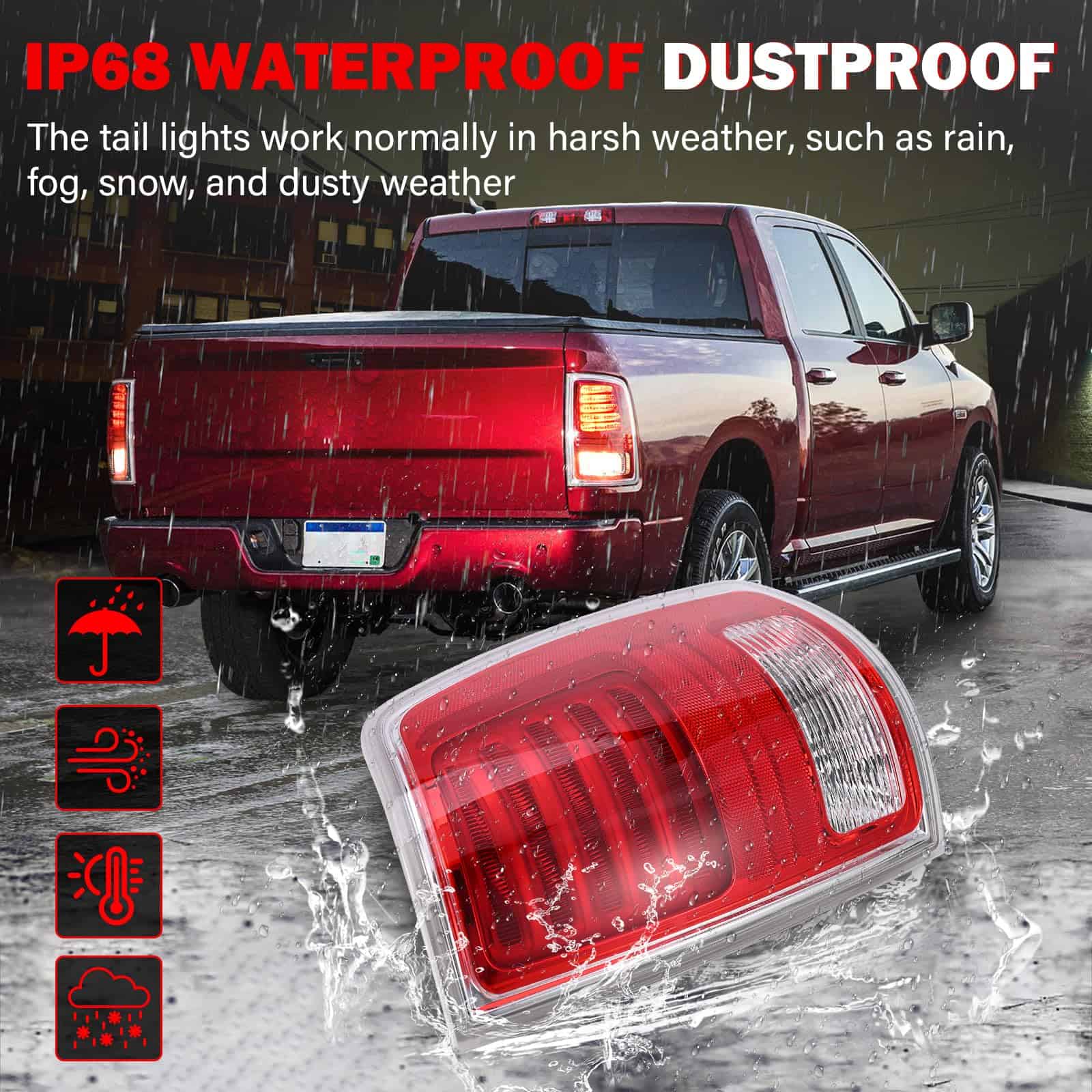 SHINEHOME Conjunto de Luz Trasera LED Compatible con 2013 - Imagen 10