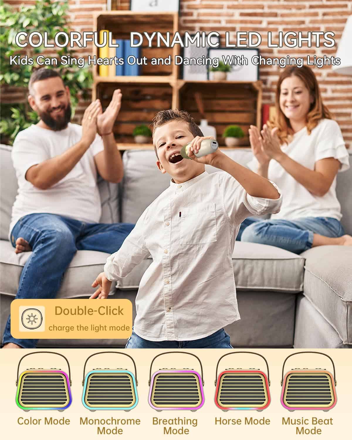 Máquina de Karaoke para Niños y Adultos EAIHW, Altavoz - Imagen 5