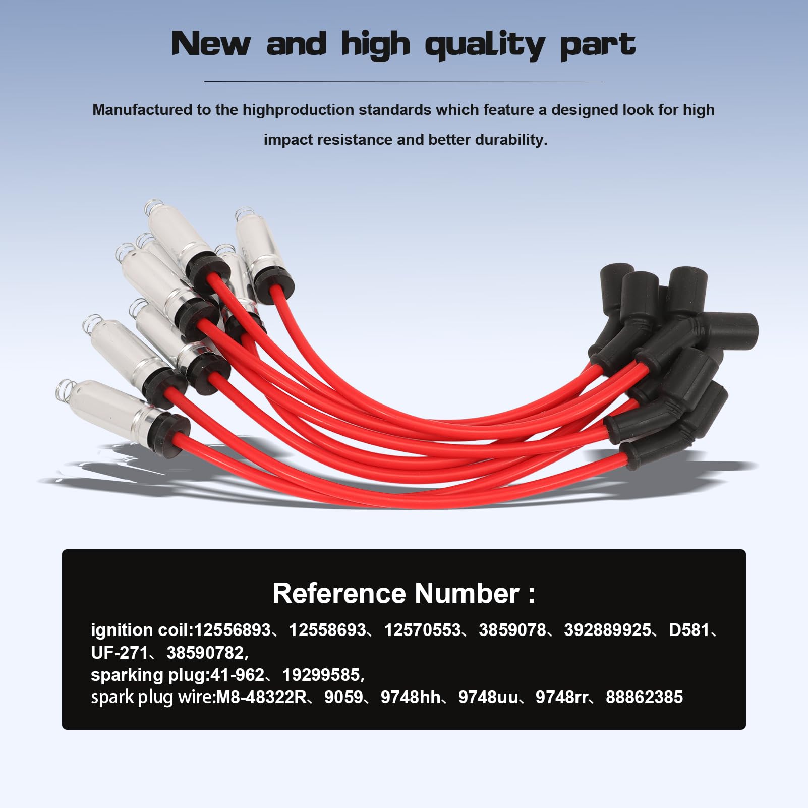Conjunto de 8 Bobinas de Encendido Cuadradas UF-271 y - Imagen 5