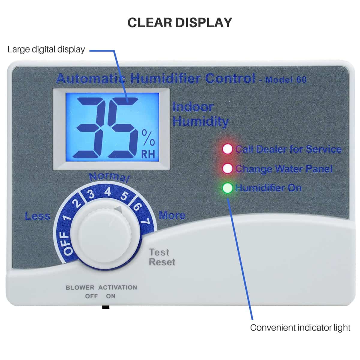 Control de Humidistato de Casa Completa para Humidificador - Imagen 4