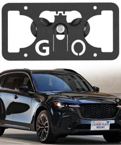 Soporte de Placa de Matrícula del -Negro