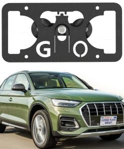 Soporte de Montaje de Placa de Matrícula -Negro