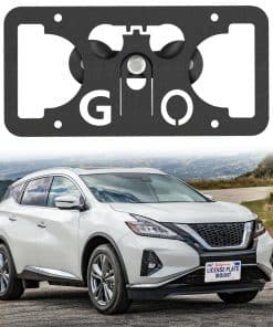 Soporte de matrícula delantera del parachoques compatible