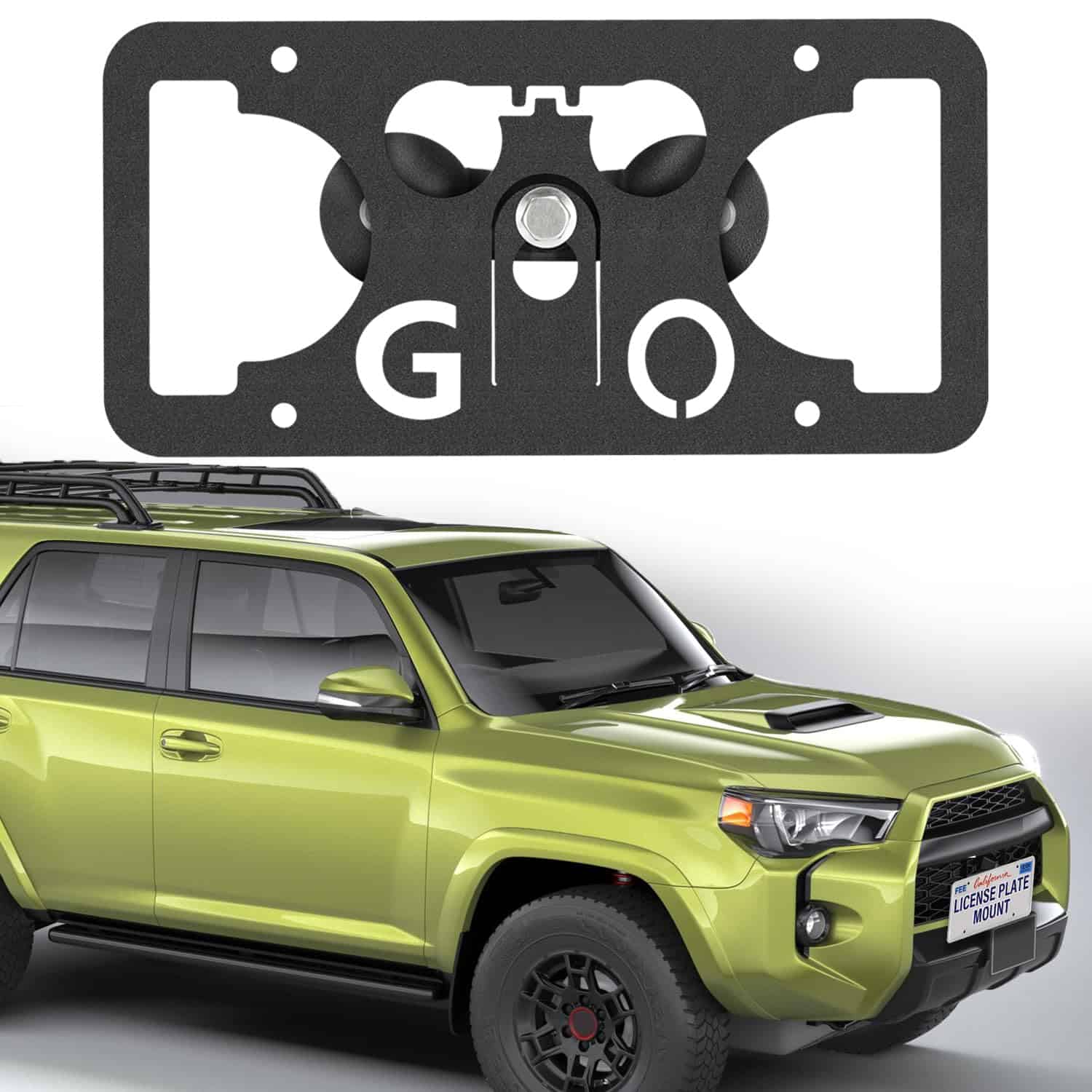 Soporte de placa de matrícula delantero -delantero