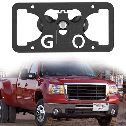 Soporte del portamatrículas delantero del parachoques