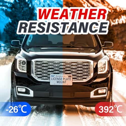 Soporte del portamatrículas delantero del parachoques - Imagen 5