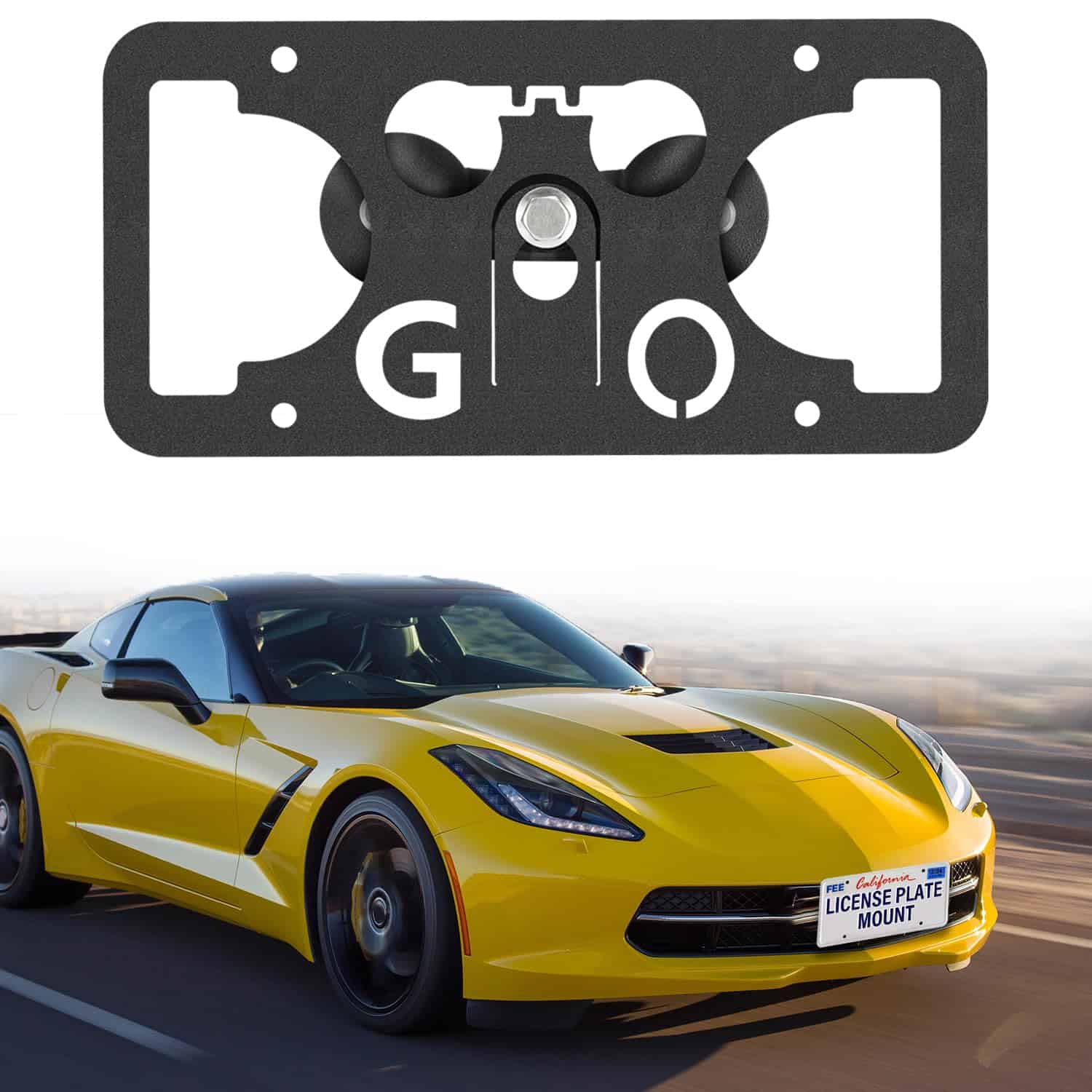 Soporte de matrícula delantera para montaje en -t 2nd gen