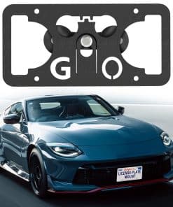 Soporte de placa de matrícula para -Negro