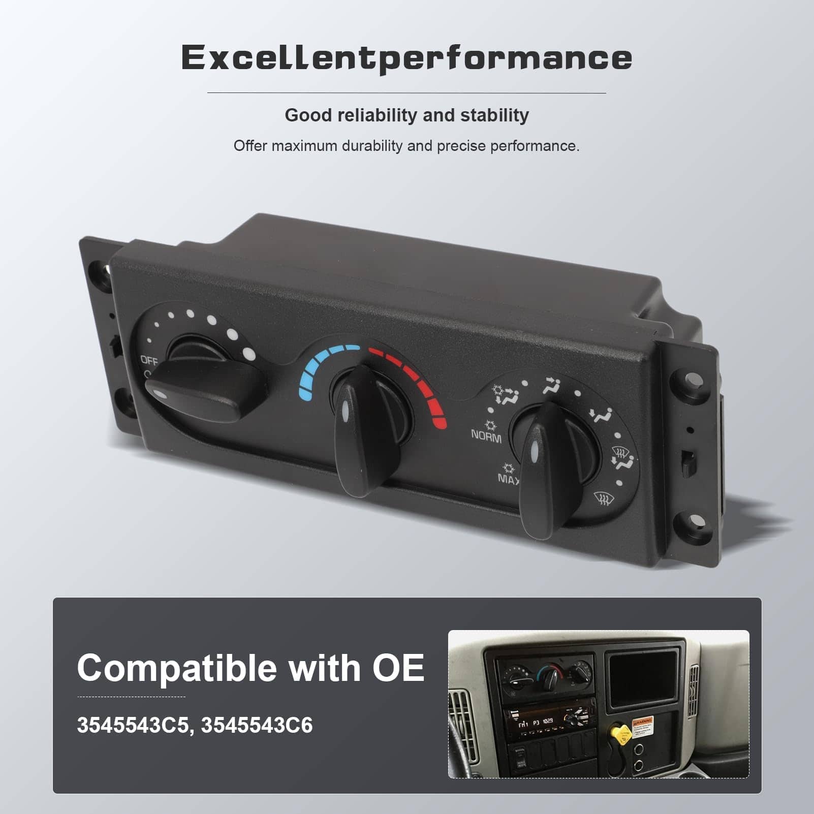 Módulo de Control de Clima para AC Calefactor Compatible - Imagen 5