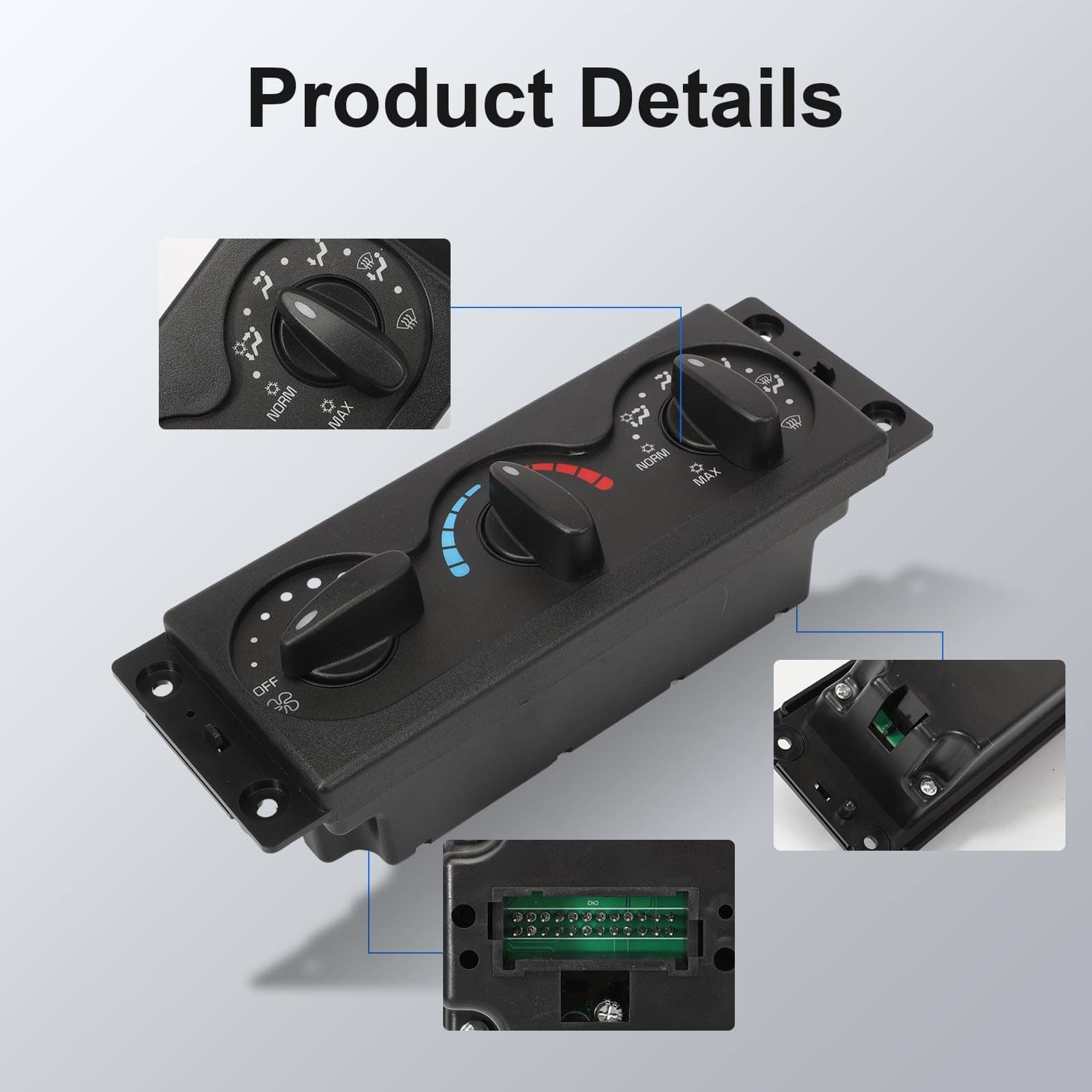 Módulo de Control de Clima para AC Calefactor Compatible - Imagen 4
