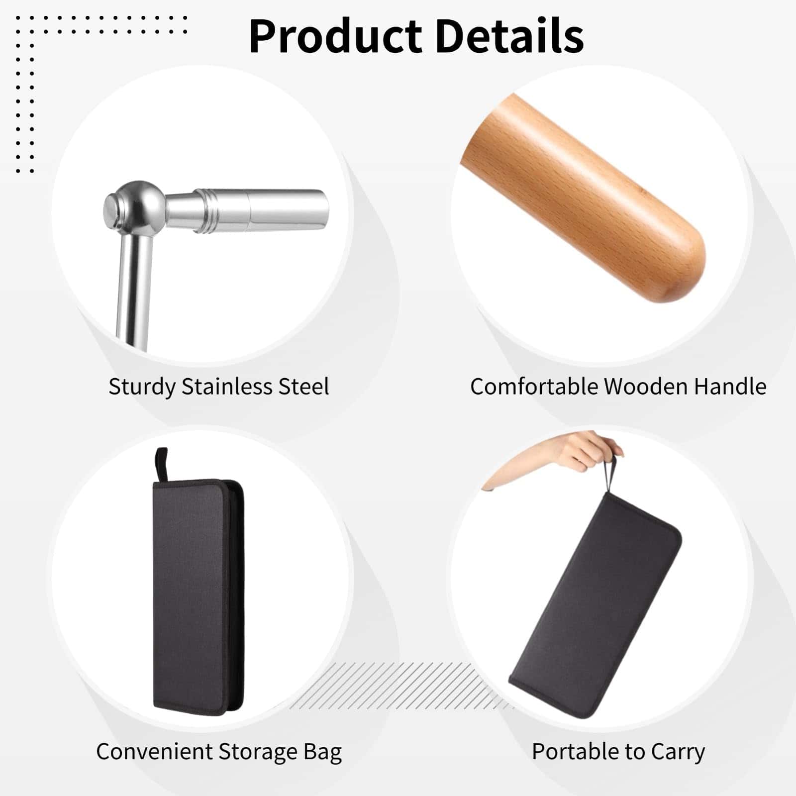 Kit de 7 Piezas para Afinación de Pianos, Herramientas de - Imagen 5