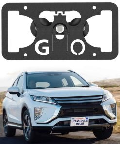Soporte de matrícula delantero para -Negro