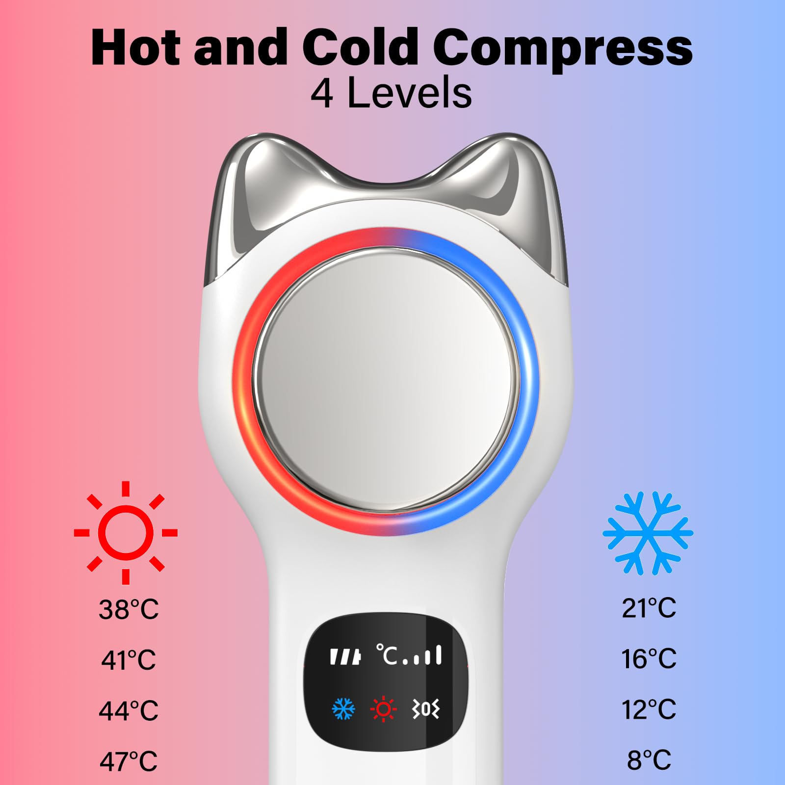 Dispositivo Facial Refirmante Vcycal Cool and Hot, - Imagen 3