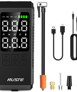 Inflador de neumáticos NUSTE Portátil Compresor de Aire,