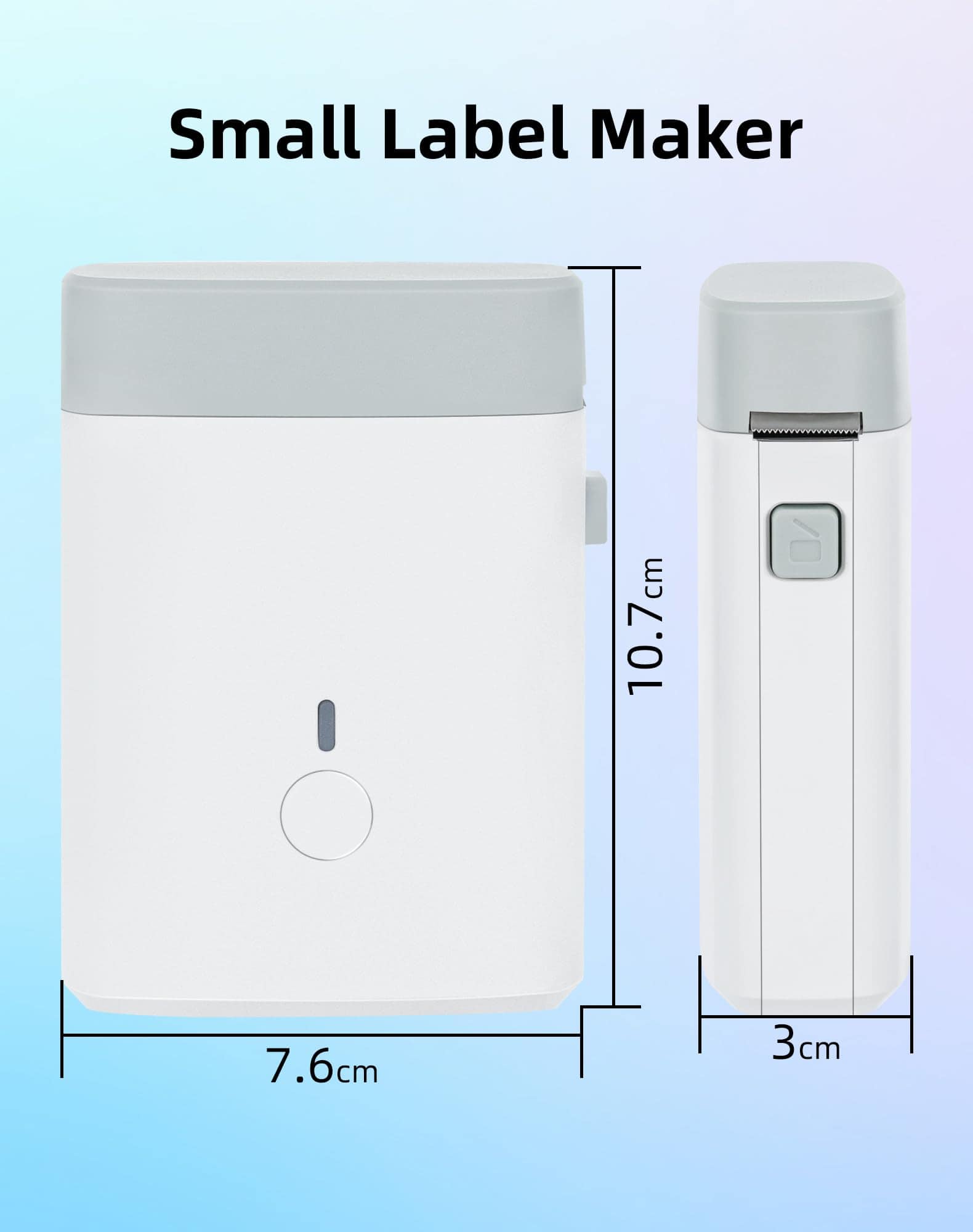 Máquina de etiquetado Bluetooth BPXX con cinta - Mini - Imagen 8