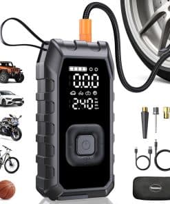 Inflador de neumáticos Compresor de aire portátil,