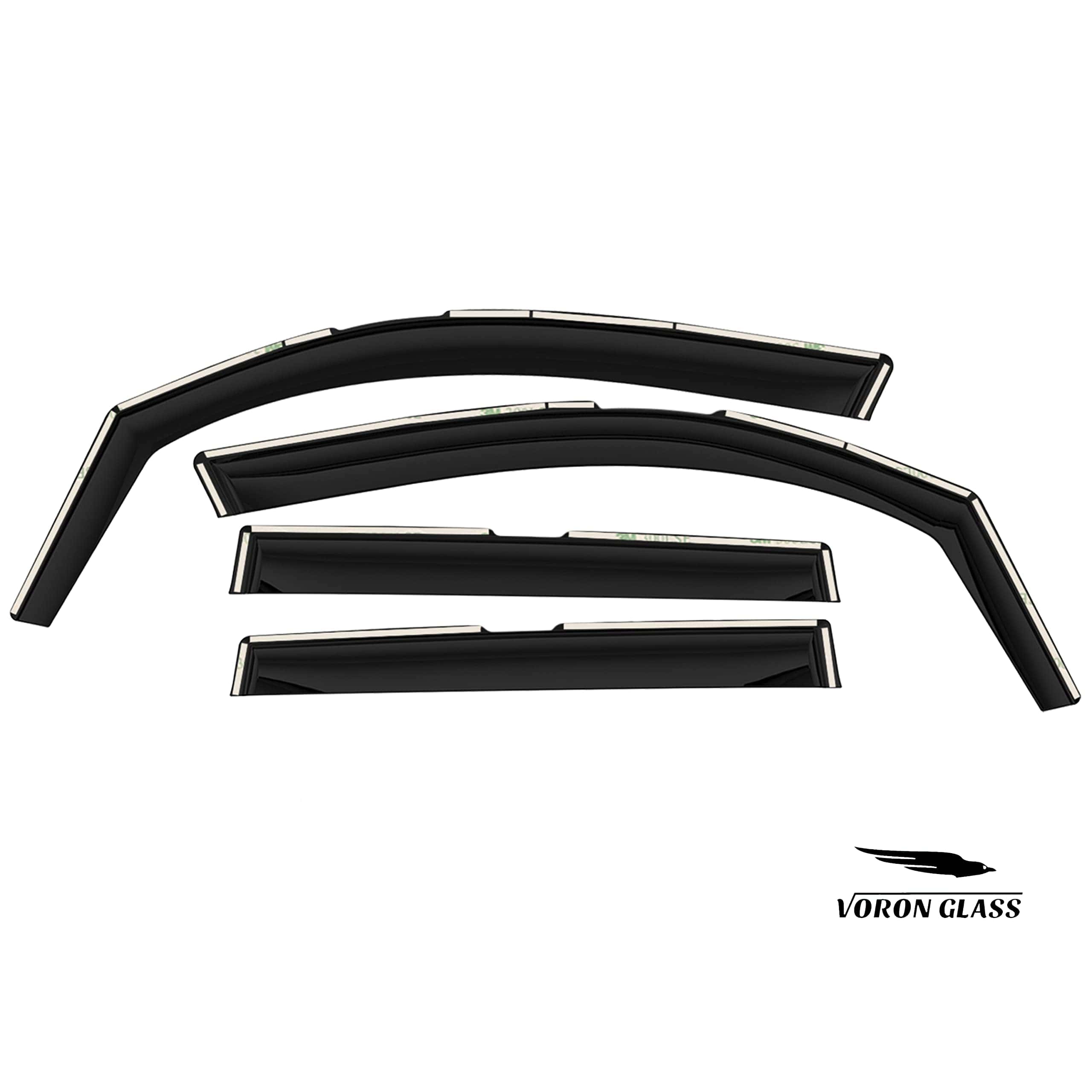 Voron Glass Rain Guards en Canal para Subaru Forester - Imagen 8