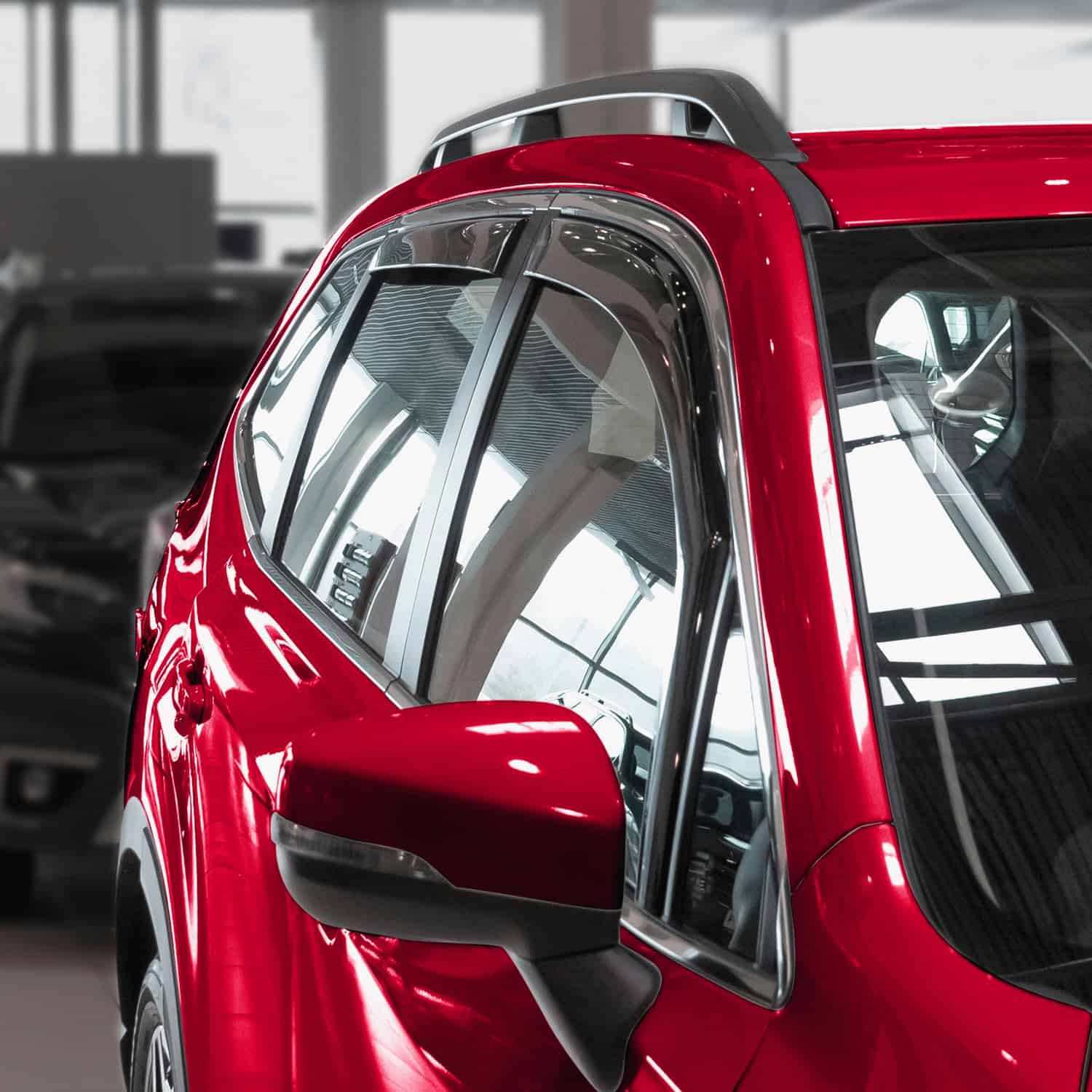 Voron Glass Rain Guards en Canal para Subaru Forester - Imagen 3