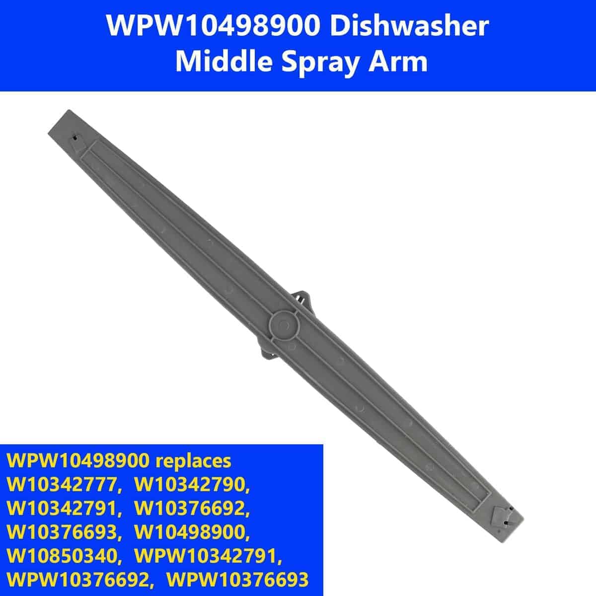 Brazo rociador central WPW10498900 - Compatible con modelos - Imagen 4