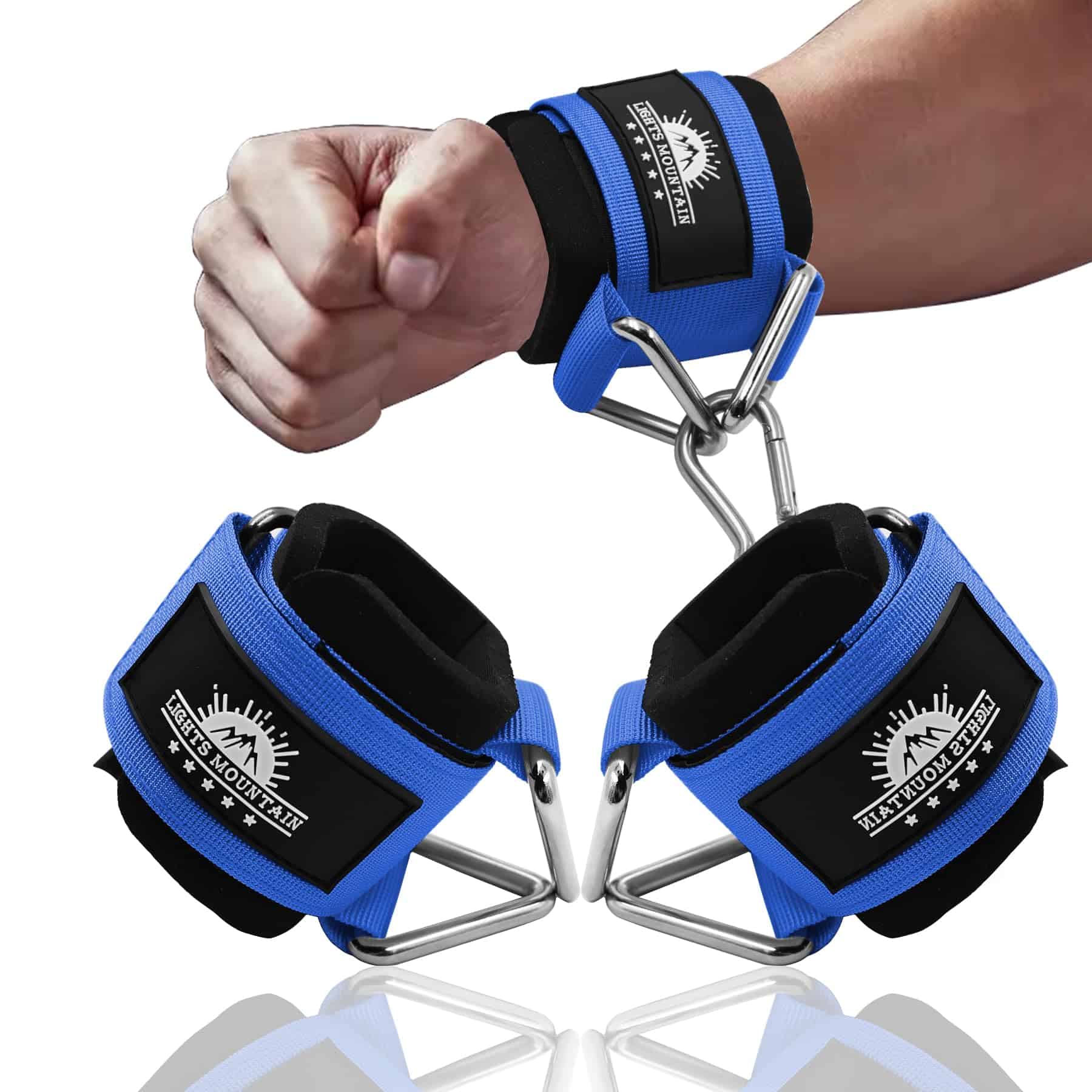 Puños Ajustables de Muñeca con Padded de Neopreno para