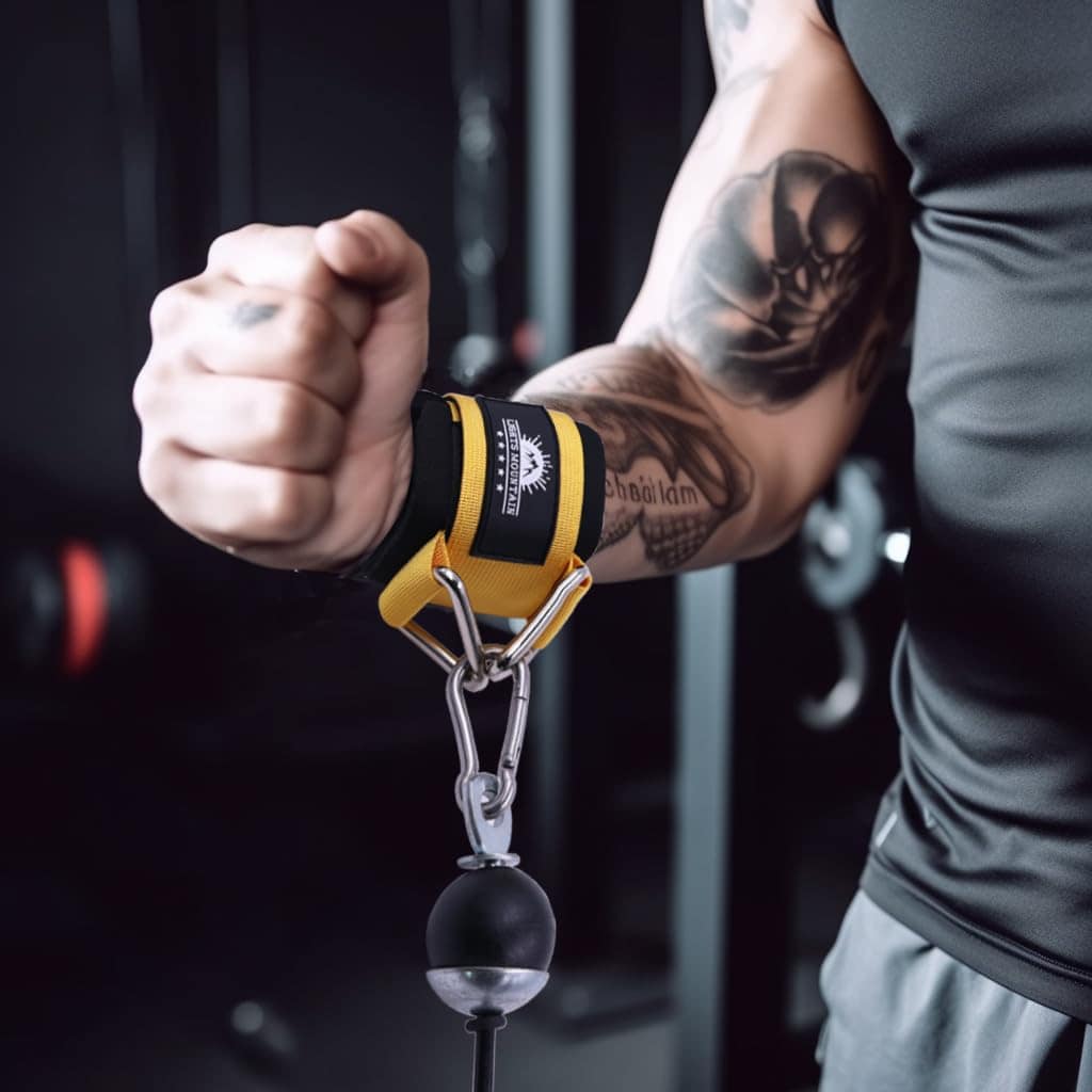 Puños de Muñeca Ajustables para Máquinas de Cable con - Imagen 5