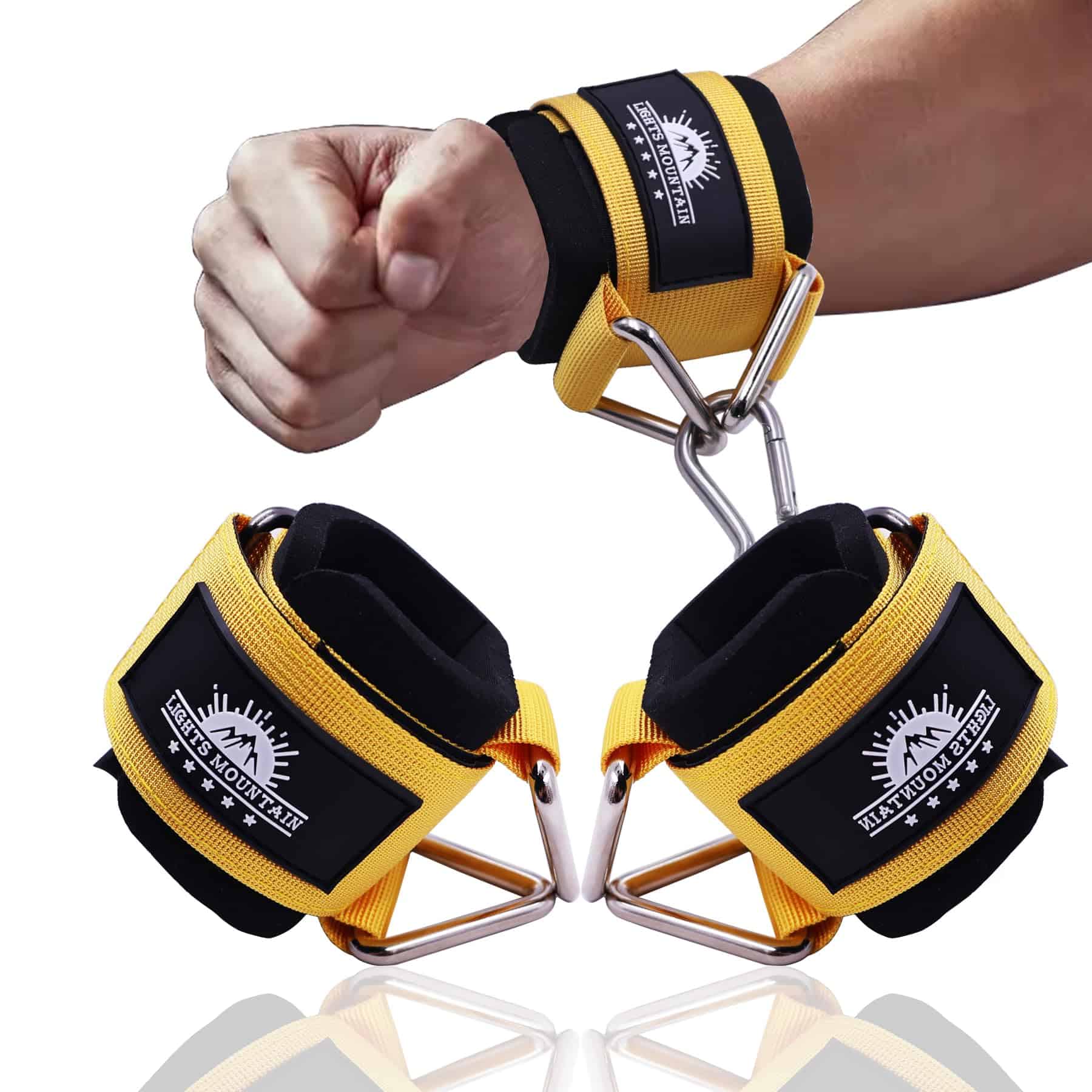 Puños de Muñeca Ajustables para Máquinas de Cable con