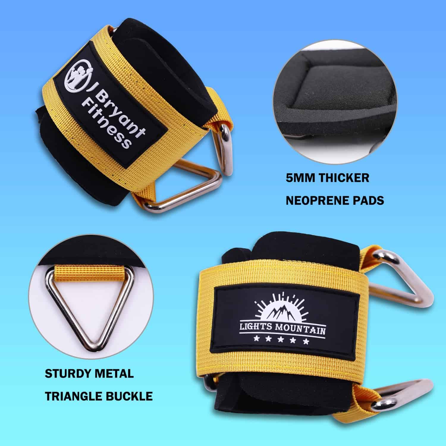 Puños de Muñeca Ajustables para Máquinas de Cable con - Imagen 4