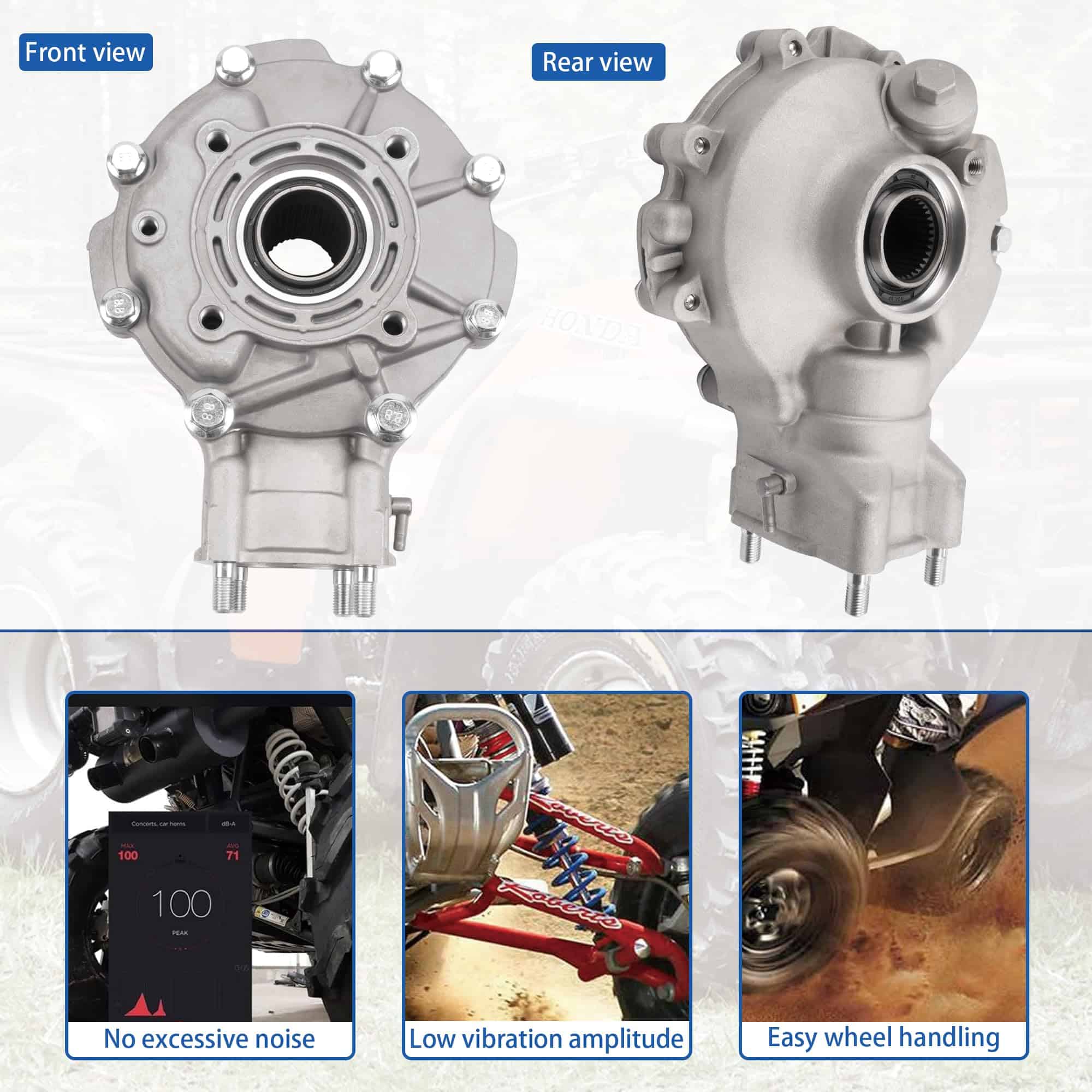 Diferencial Trasero Completo Queencar Compatible con Honda - Imagen 5