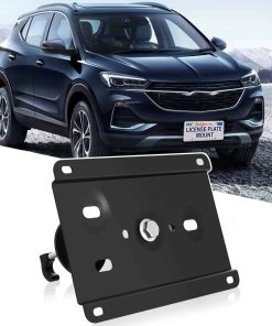 Soporte de Placa de Matrícula Delantera -Negro