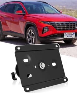 Soporte de placa de la matrícula delantera sin perforación