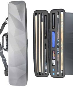 Estuche de taco de billar MangoRun de material ABS 2x3 para
