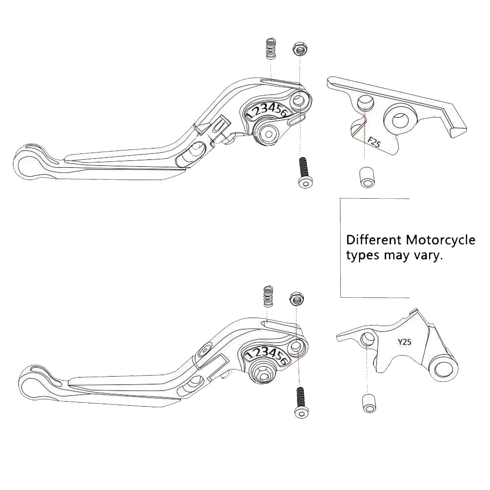 HUANGCJCJ para GSX-8R GSX8R GSX 8R 2024 Nuevas Piezas de - Imagen 6