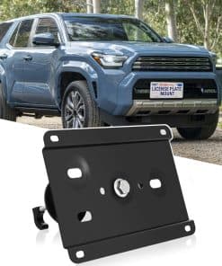 Soporte de placa frontal sin taladro Soporte de montaje del