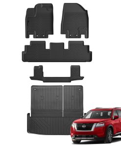 Tapetes de Piso para Todas las Condiciones -Negro