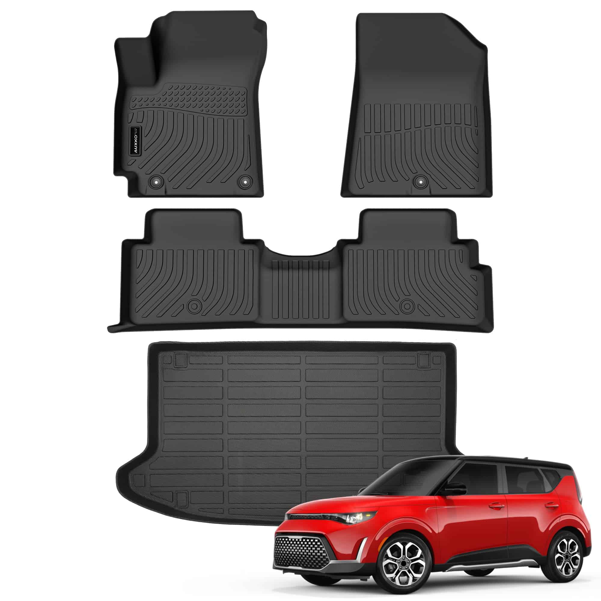 Tapetes para Autos Auxko y Tapete de Carga Compatible con