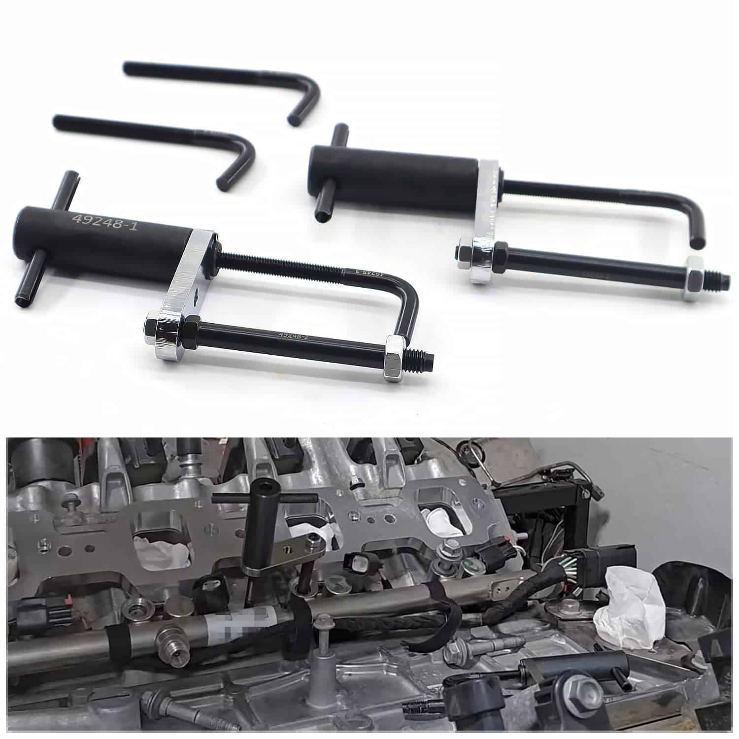 EN-49248 Injector Rail Assembly 6706 Remover Tool & GM245 - Imagen 5