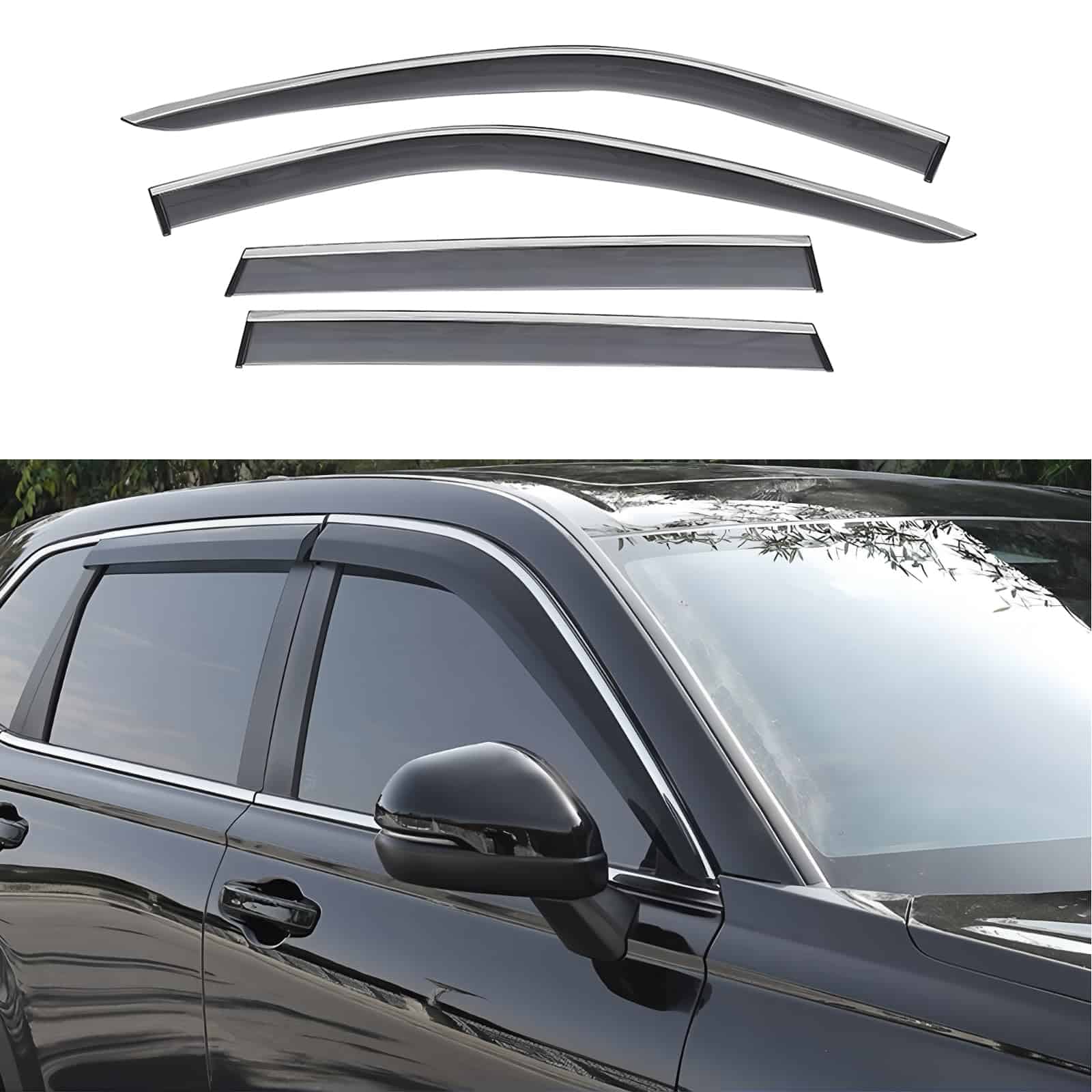 Visores de ventanas KEALAS Rain Guards para Toyota RAV4